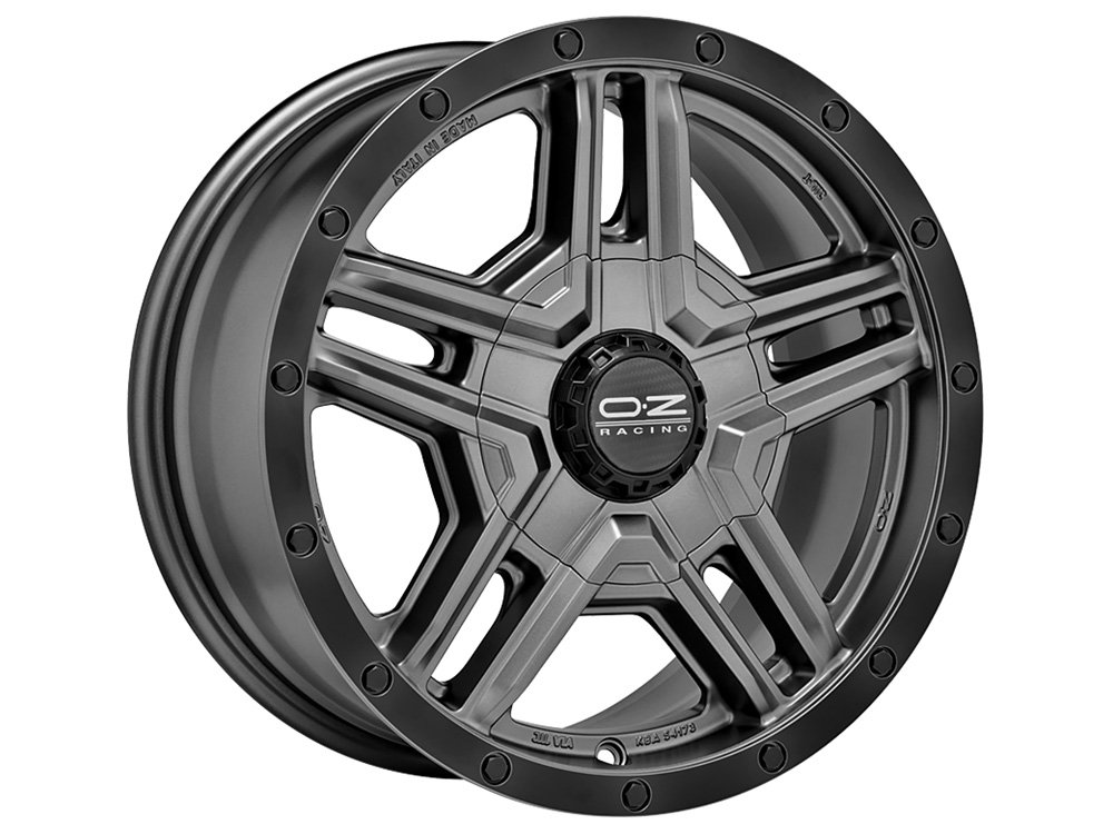 OZ Rally Adventure 17x8" 5x120 ET35, Matt Graphite