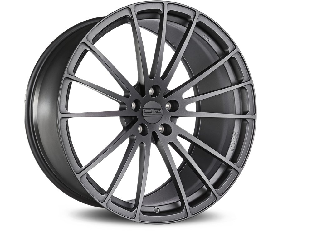 OZ Ares 21x9" 5x112 ET25, Matt Graphite