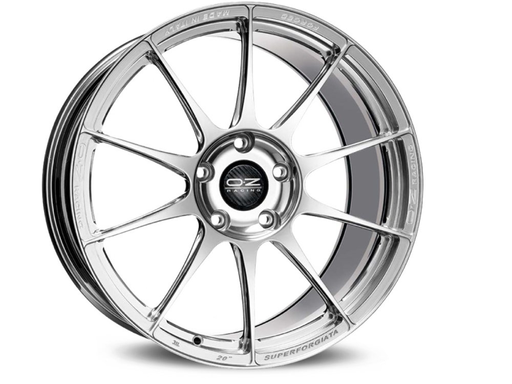 OZ Superforgiata 20x10" 5x120 ET45, Ceramic Polished