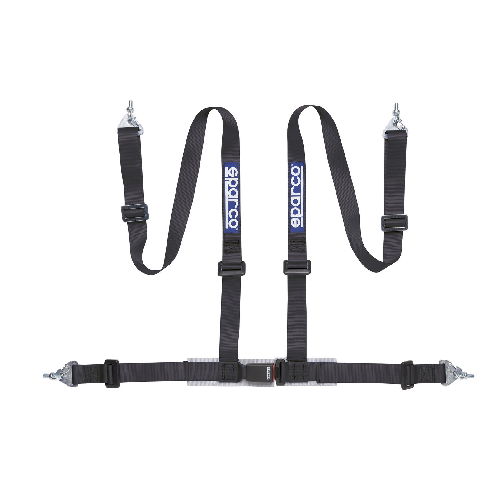 Sparco 4 Points Club H-4 Harness - Black