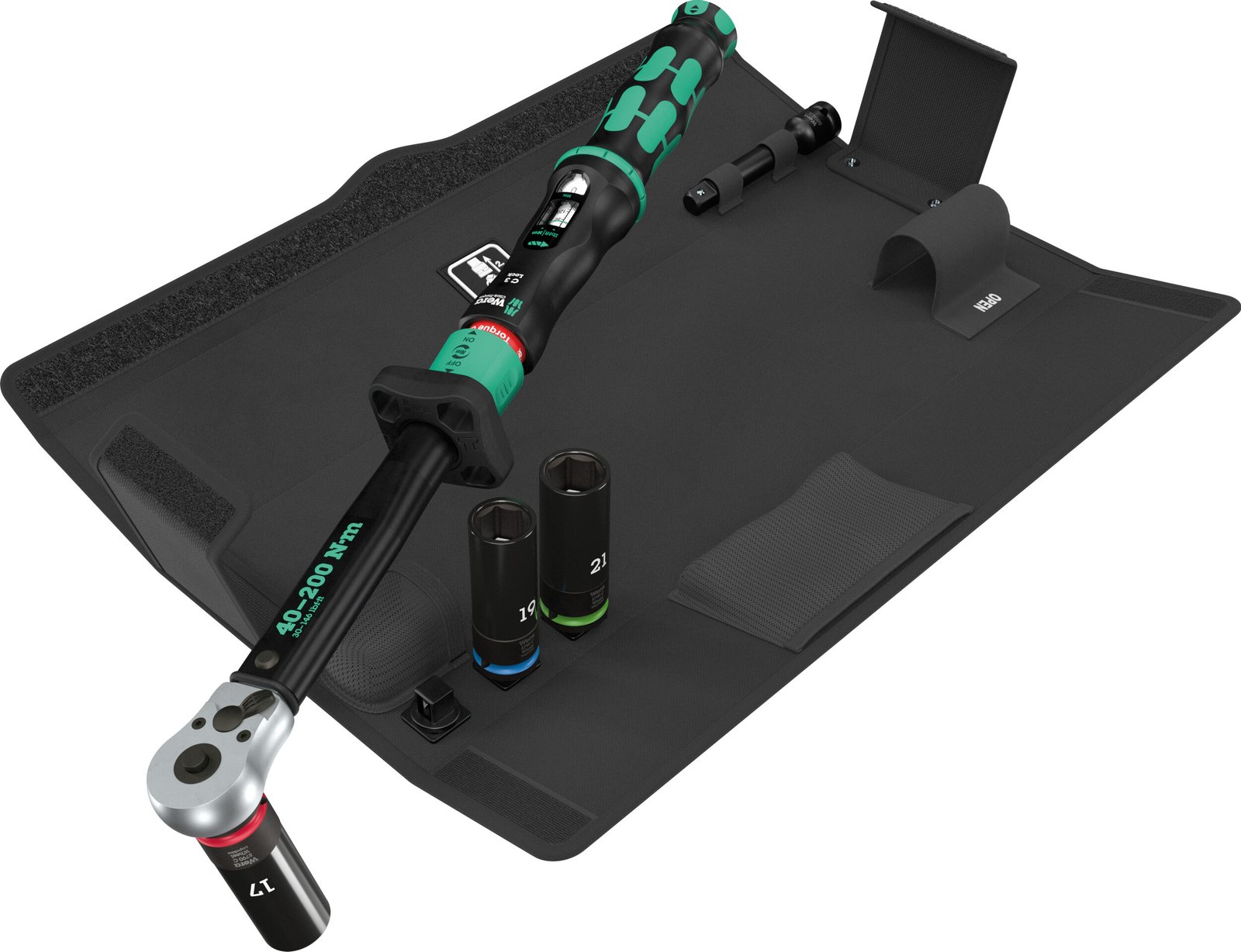 Wera Click-Torque Lock C 3 Set 1 - Vehicle Wheel Change Tool Kit