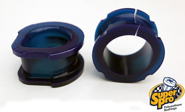SuperPro Poly Steering Rack Bushes for Nissan 200SX S14 / S14A, Silvia S15