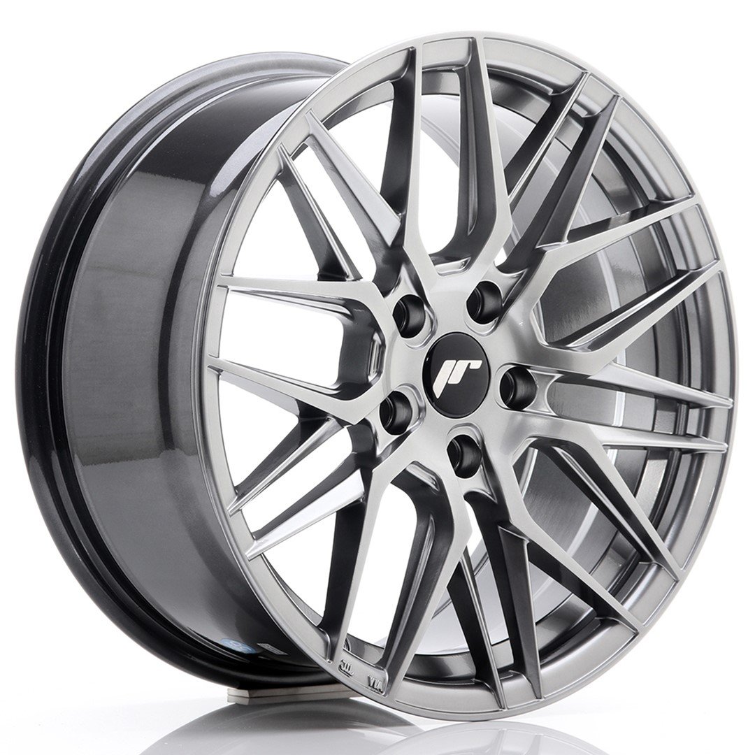 Japan Racing JR-28 17x8" 5x100 ET35, Hyper Black