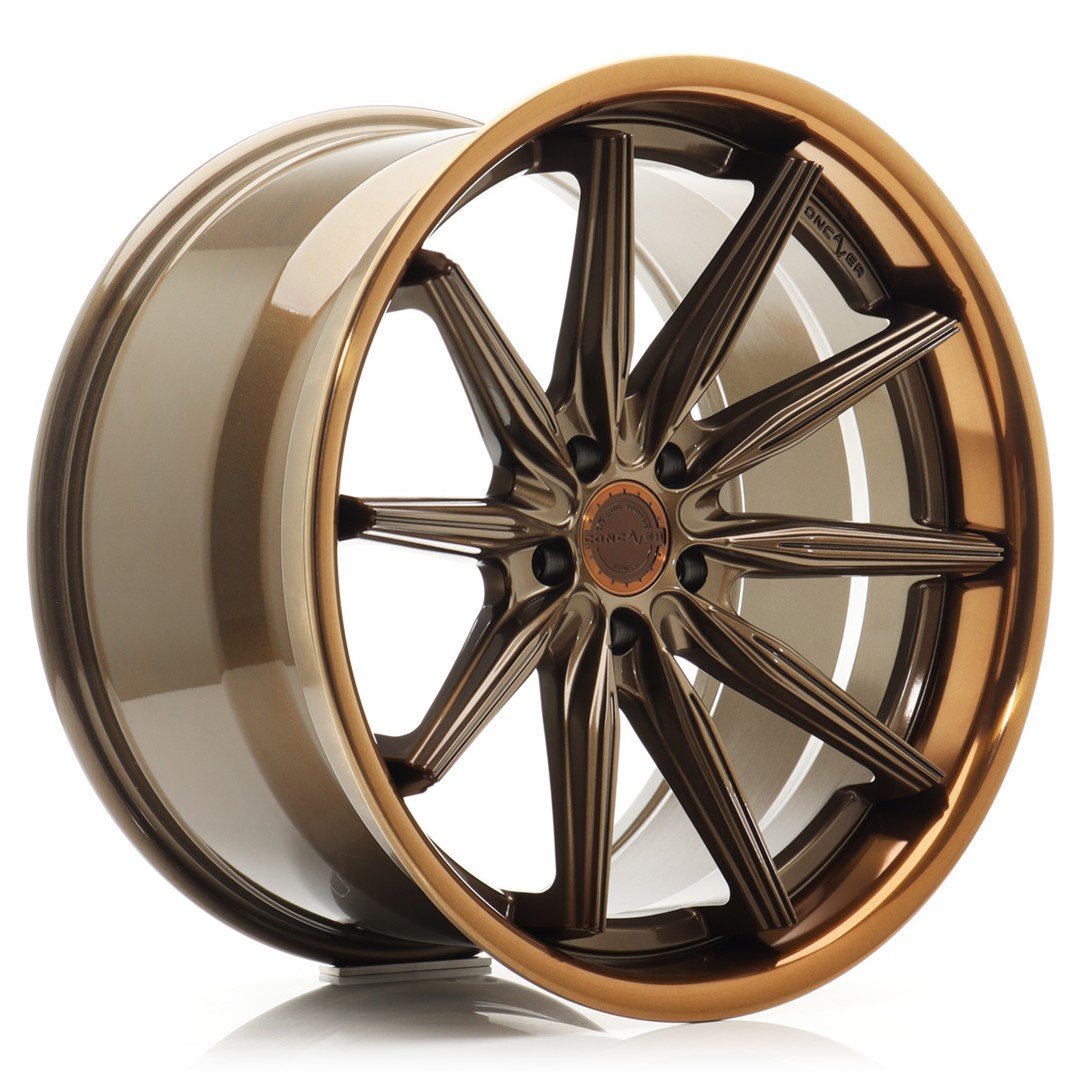 Concaver CVR8 20x8" (5 hole custom PCD) ET20-42, Glossy Bronze