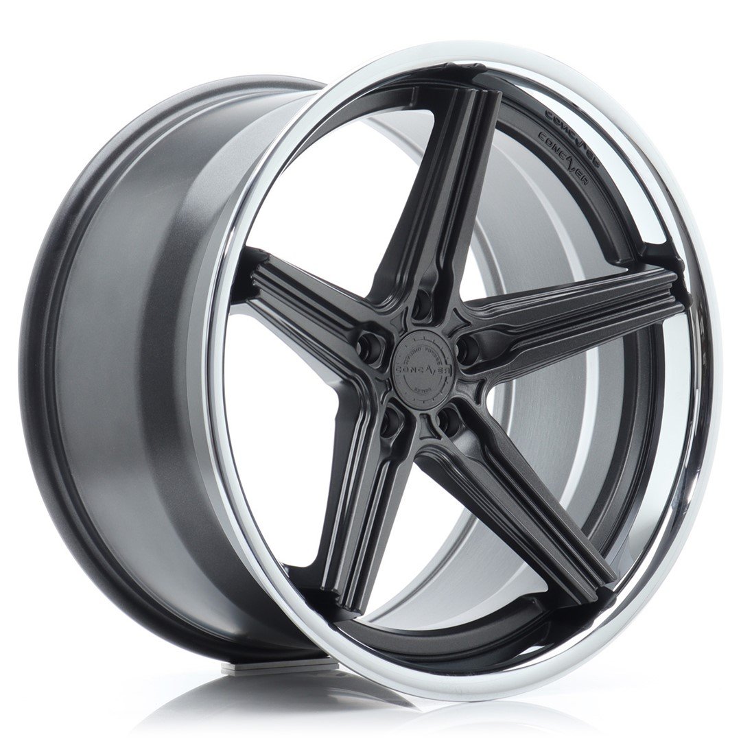 Concaver CVR9 21x9" (5 hole custom PCD) ET10-52, Carbon Graphite