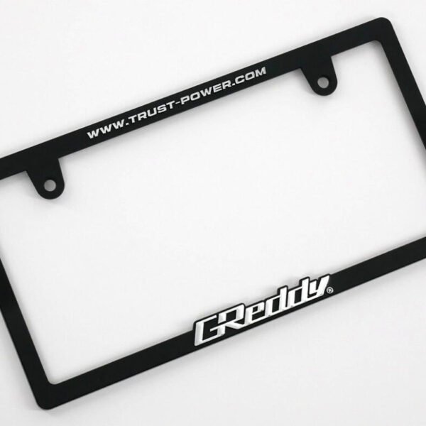 GReddy License Plate Frame - Chrome