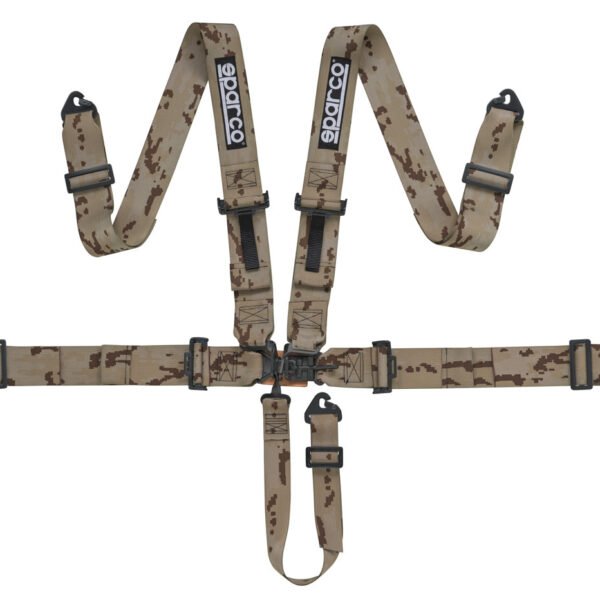 Sparco 5 Points 3" Camo Sport H-5 Harness (SFI)
