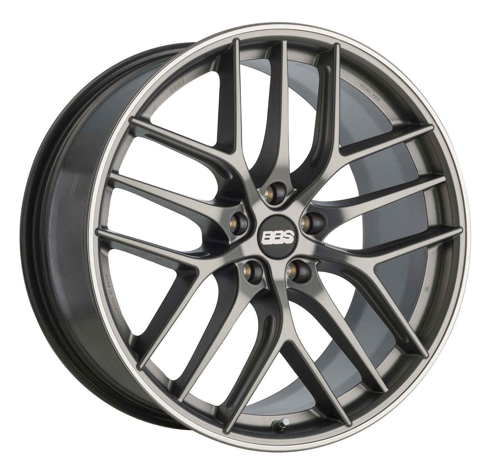 BBS CC-R 20x9.5" 5x112 ET48, Satin Platinum