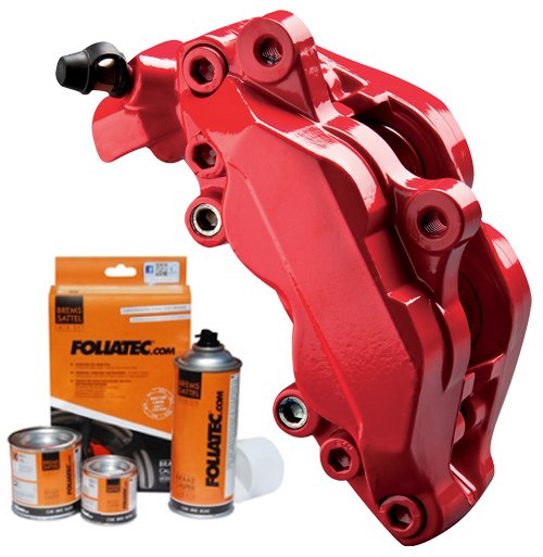 Foliatec Red Brake Caliper Paint