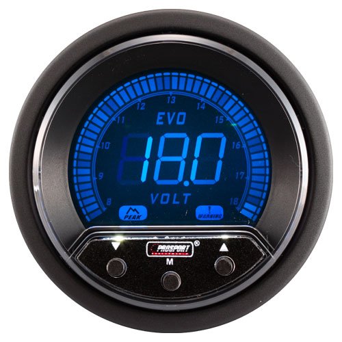 ProSport Evo Voltmeter Gauge (4 Colors)