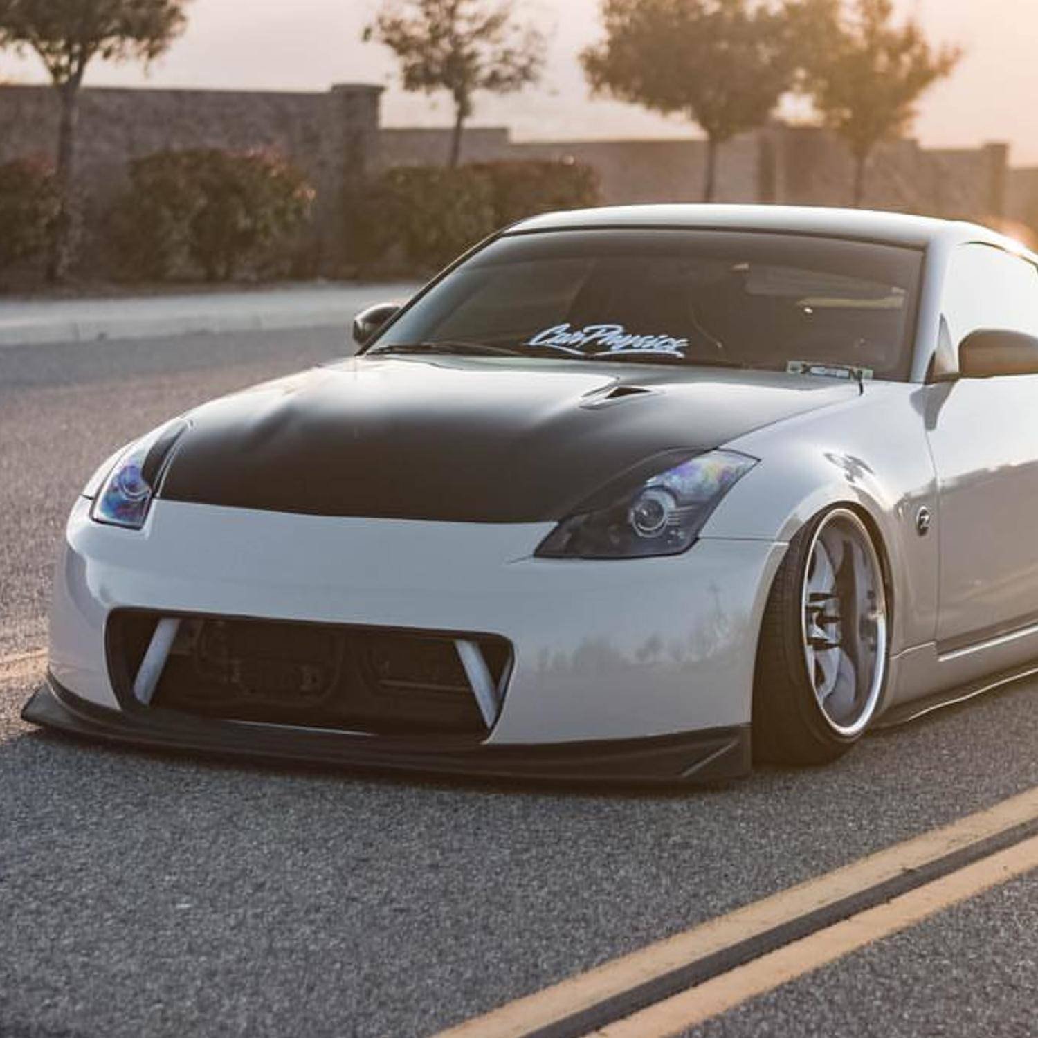 KBD Nismo 2 V2 Style Front Bumper for Nissan 350Z (03-08)