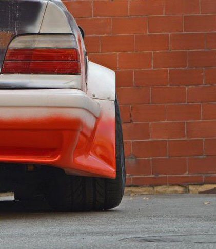 GTR Rear Arch Extensions for BMW E36 Coupe