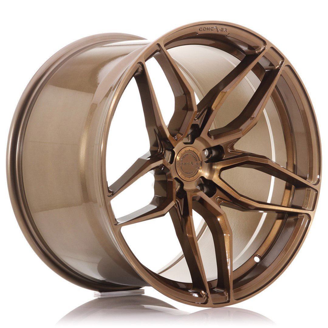 Concaver CVR3 19x8" (5 hole custom PCD) ET20-40, Brushed Bronze