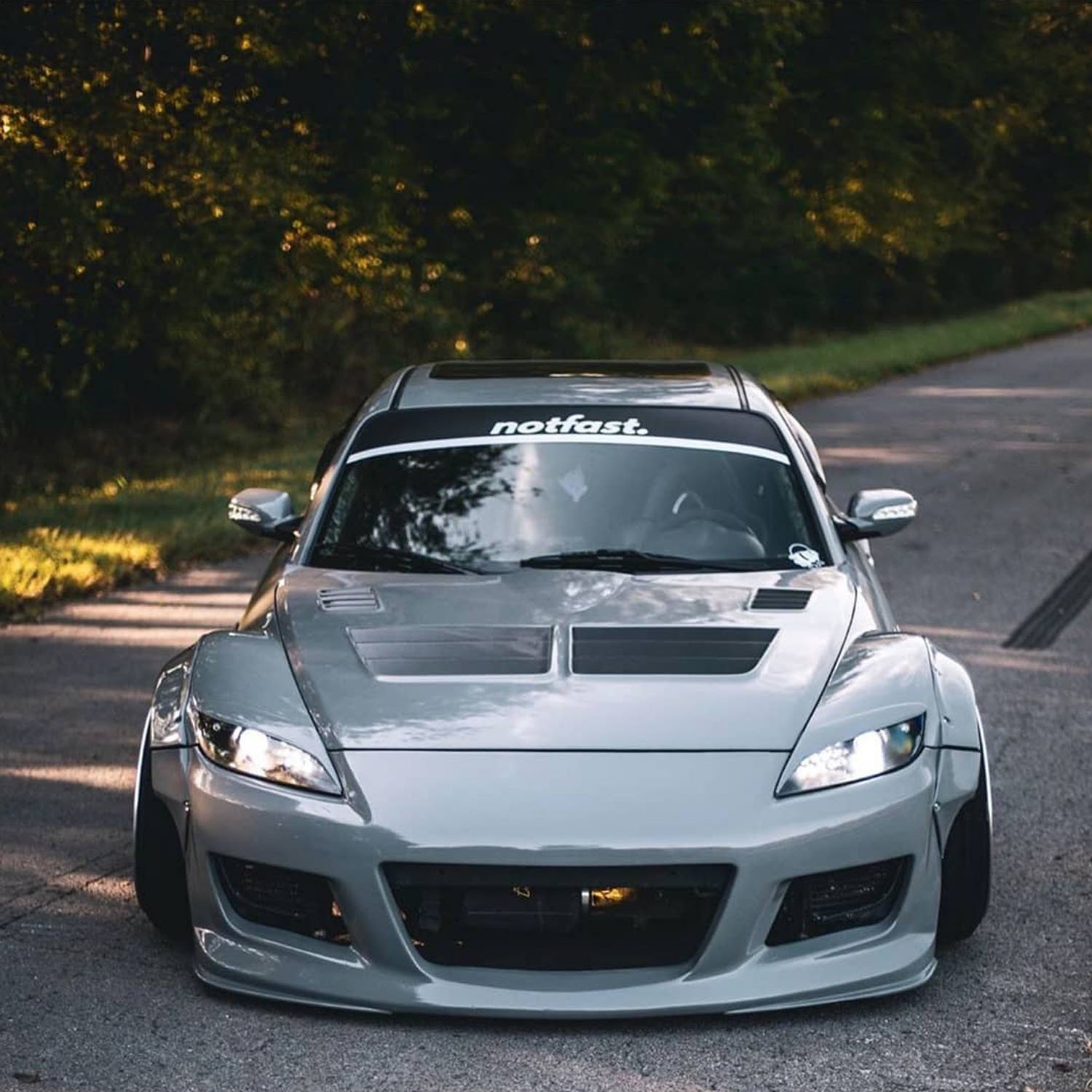 KBD MS Style Front Bumper for Mazda RX-8 (04-08)