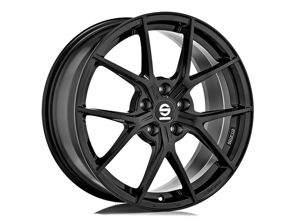Sparco Podio 18x8" 5x114.3 ET45, Gloss Black