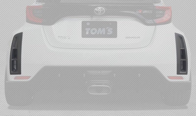 TOM'S Rear Bumper Duct for Toyota Yaris GR