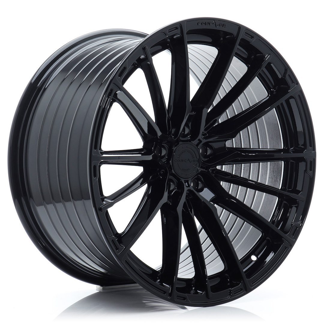 Concaver CVR7 19x10.5" (5 trous - sur mesure) ET15-57, Platinum Black
