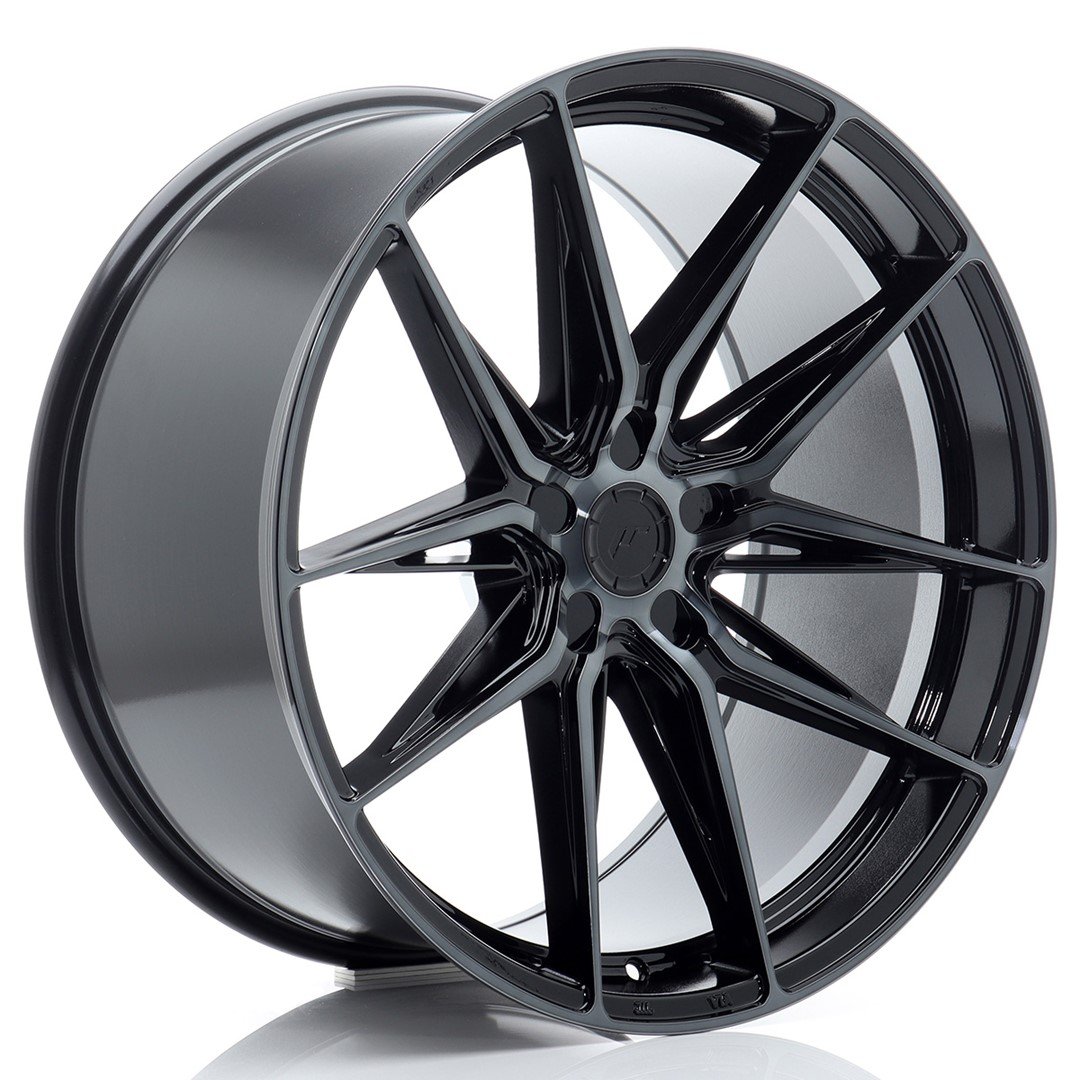 Japan Racing JR-44 21x11" (5 hole custom PCD) ET11-46, Gloss Black, Tinted Face