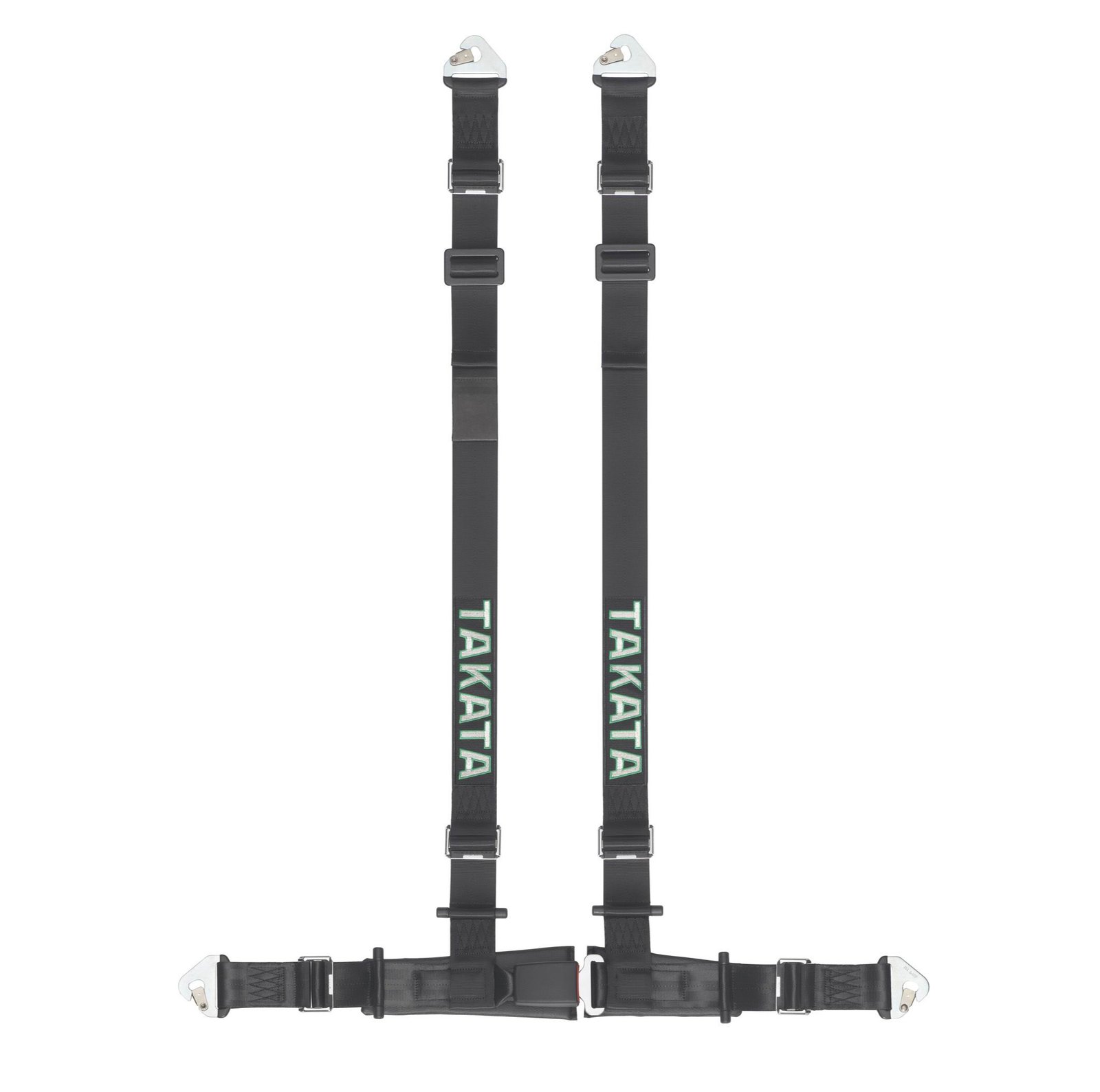 Takata Drift - 4 Point Black 2" Harness (Road Compliant)