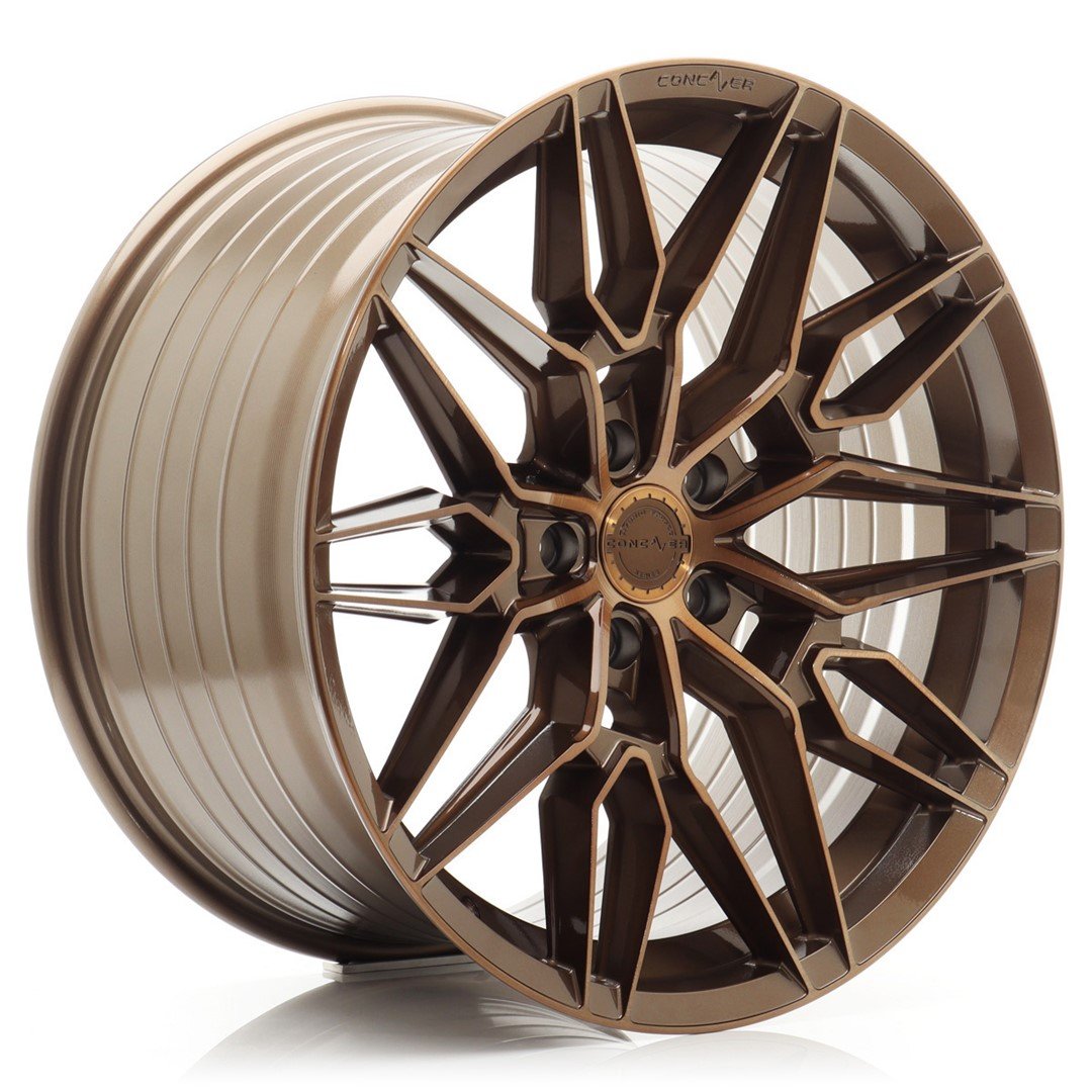 Concaver CVR6 19x10" (5 hole custom PCD) ET20-51, Brushed Bronze