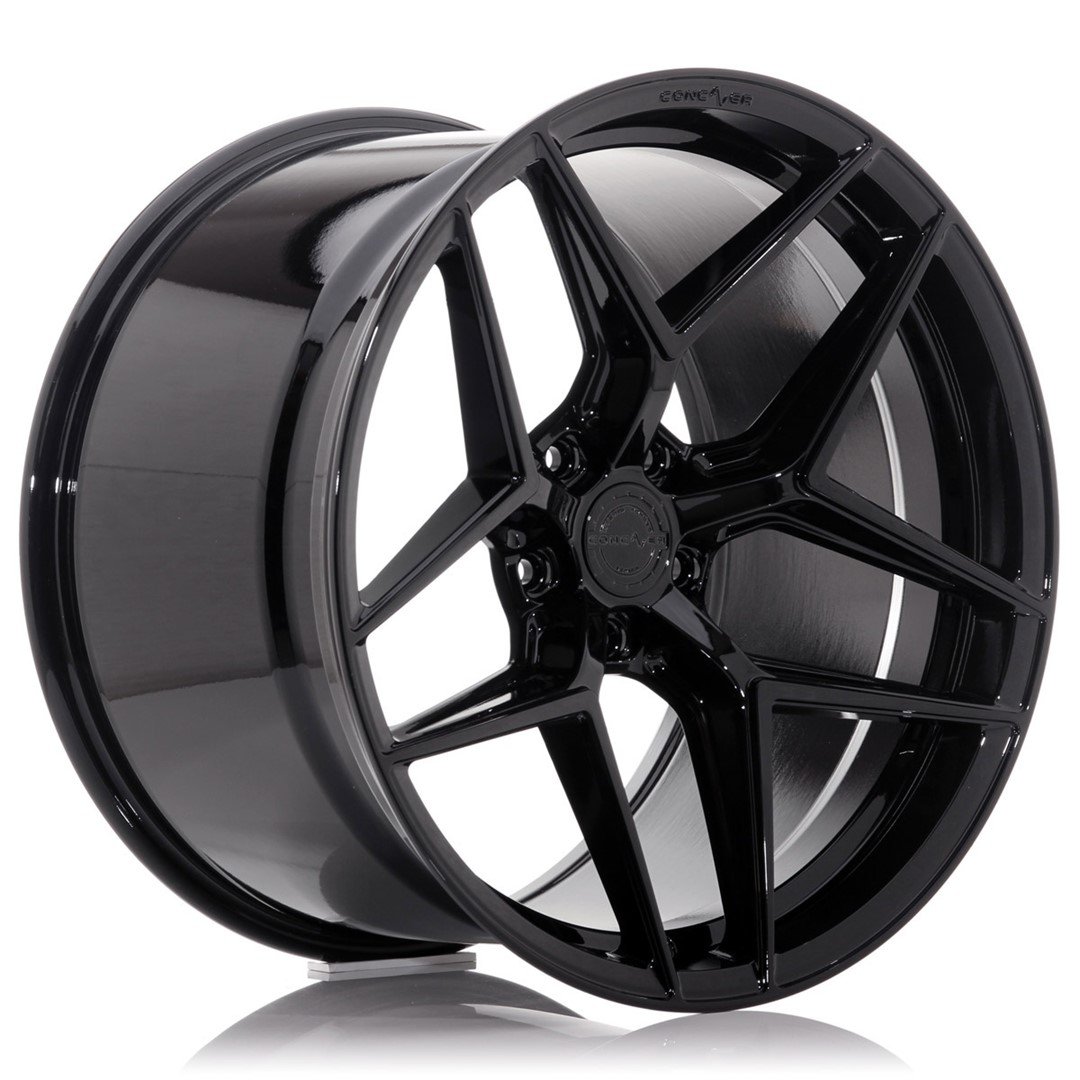 Concaver CVR2 20x9" (5 hole custom PCD) ET20-35, Platinum Black