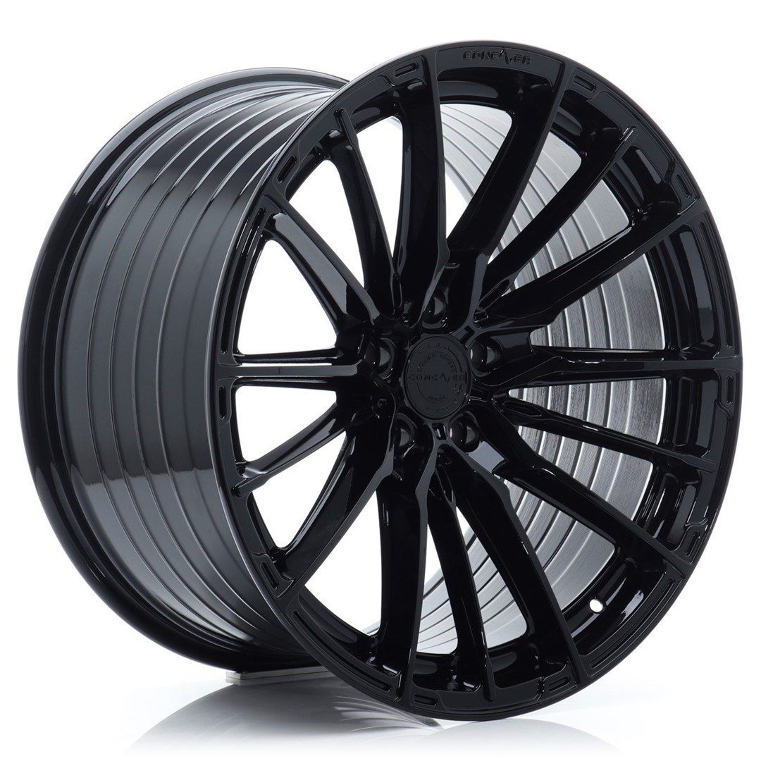 Concaver CVR7 20x8" (5 hole custom PCD) ET20-40, Platinum Black