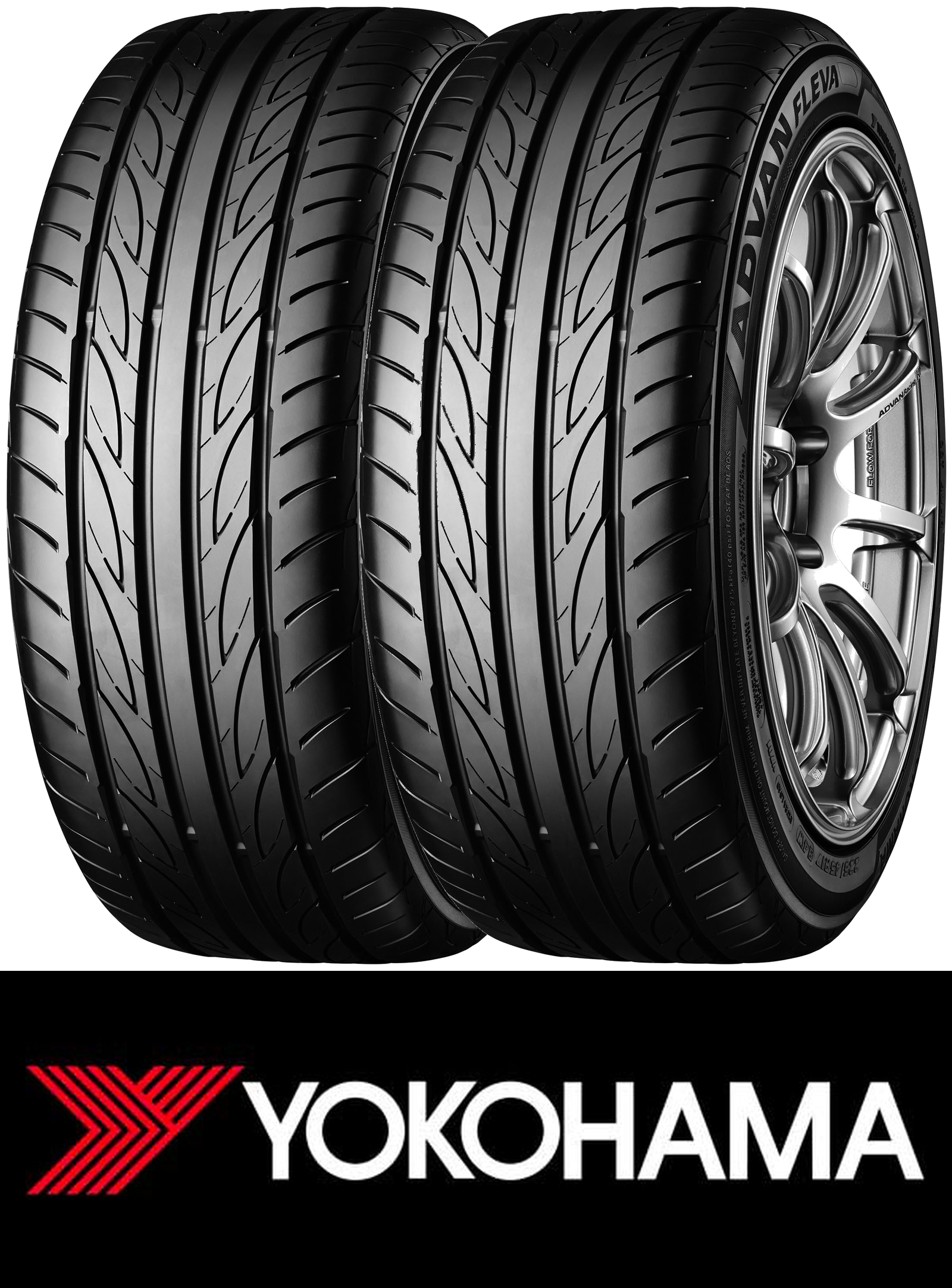 Pneus Yokohama Advan Fleva V701 205/40 R18 86W (la paire)