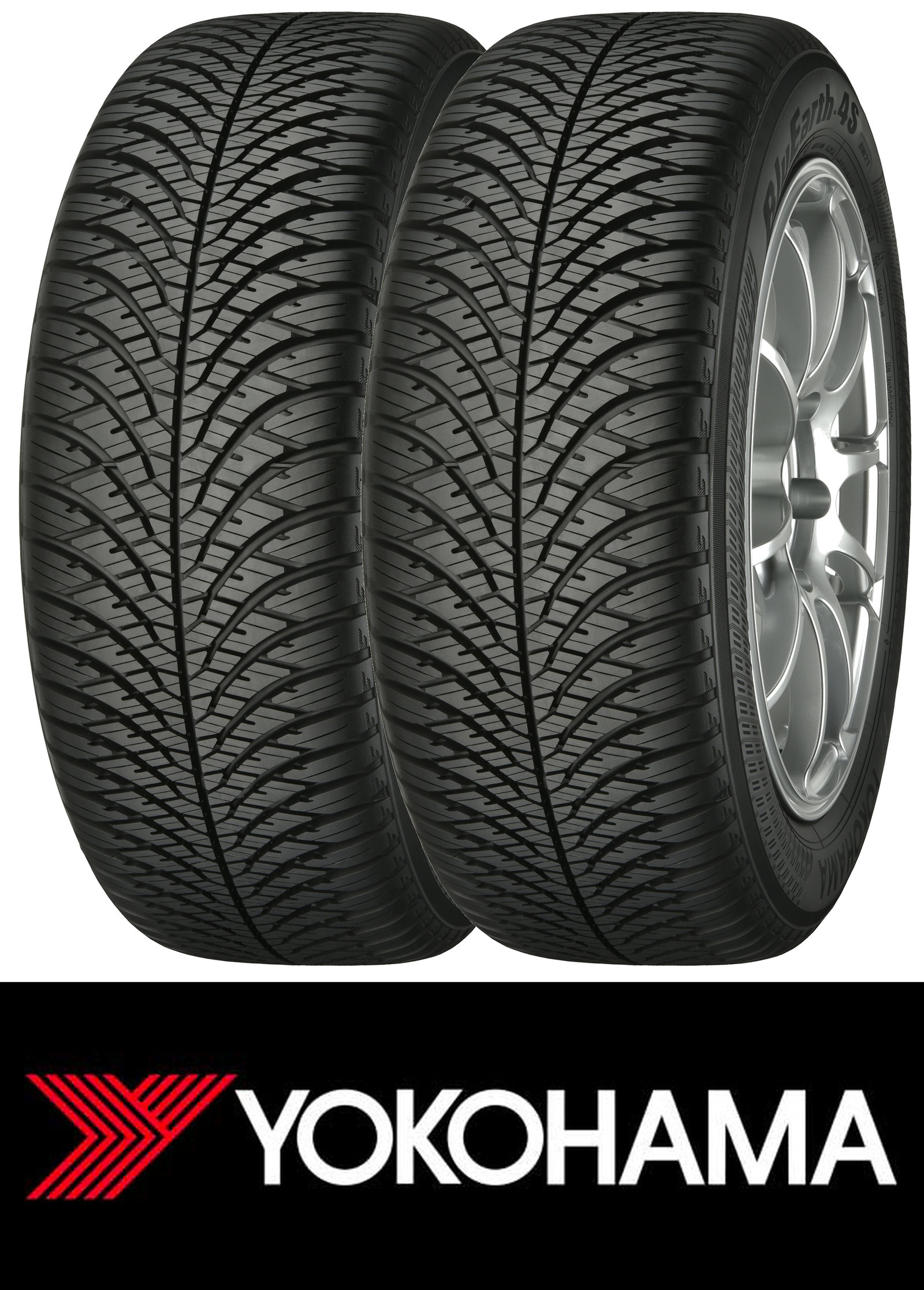 Pneus Yokohama BluEarth-4S AW21 195/45 R16 84V (la paire)