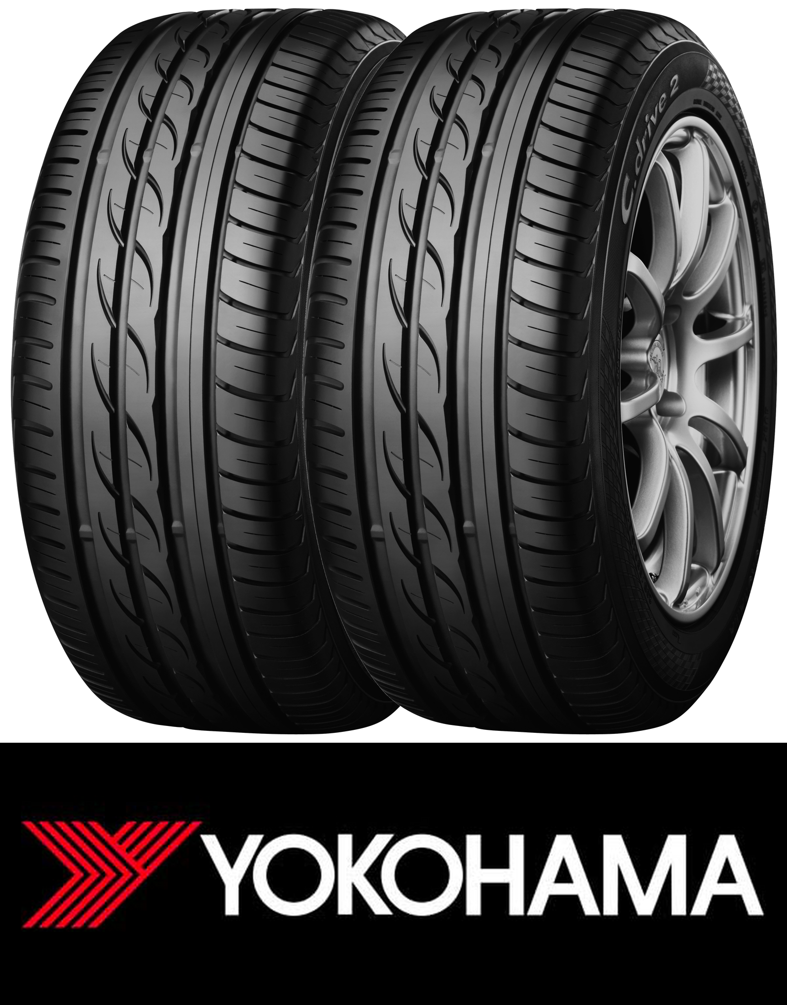 Pneus Yokohama C.drive2 AC02A 205/55 R16 91V (la paire)