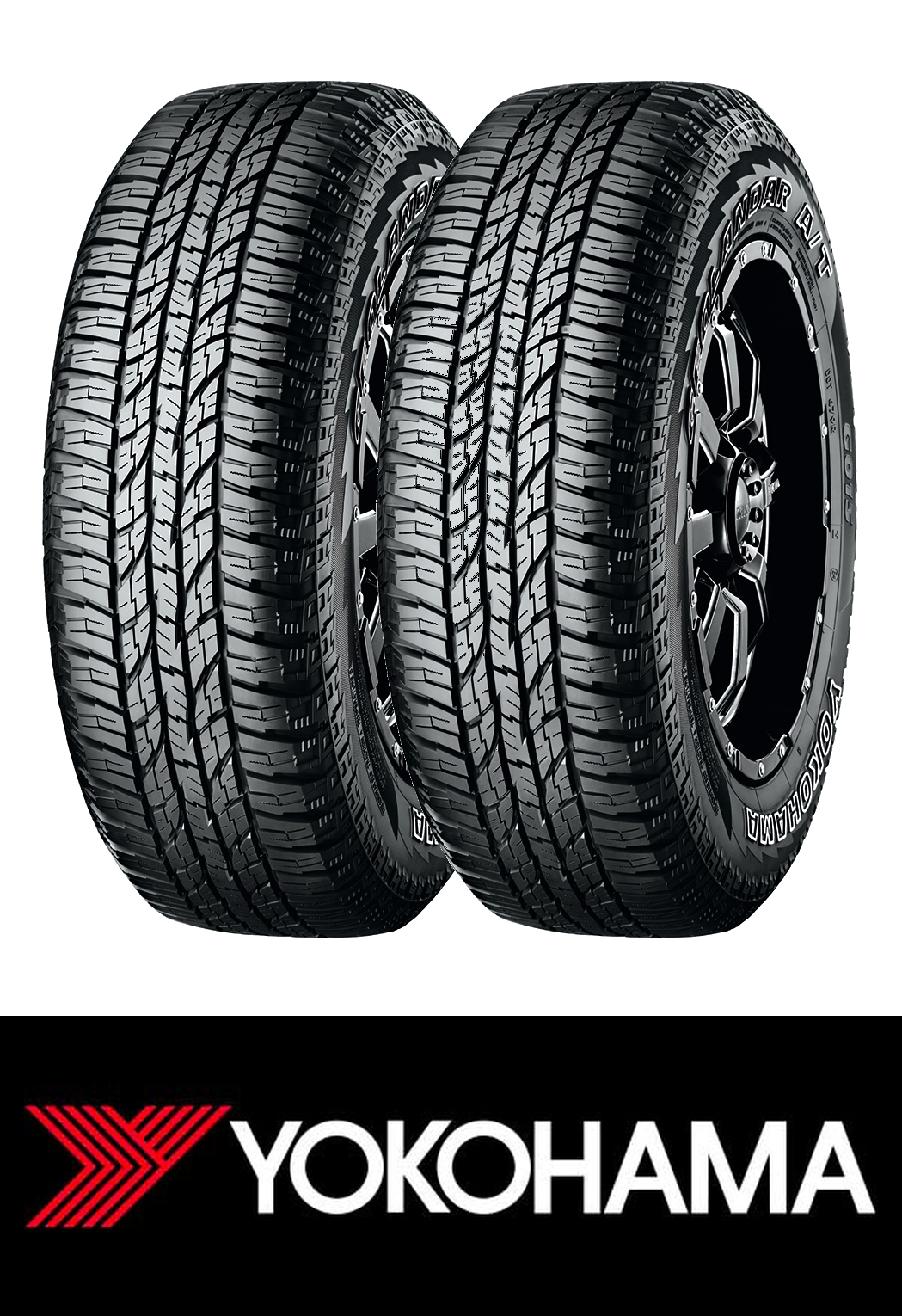 Pneus Yokohama Geolandar A/T G015 265/65 R17 120R (la paire)