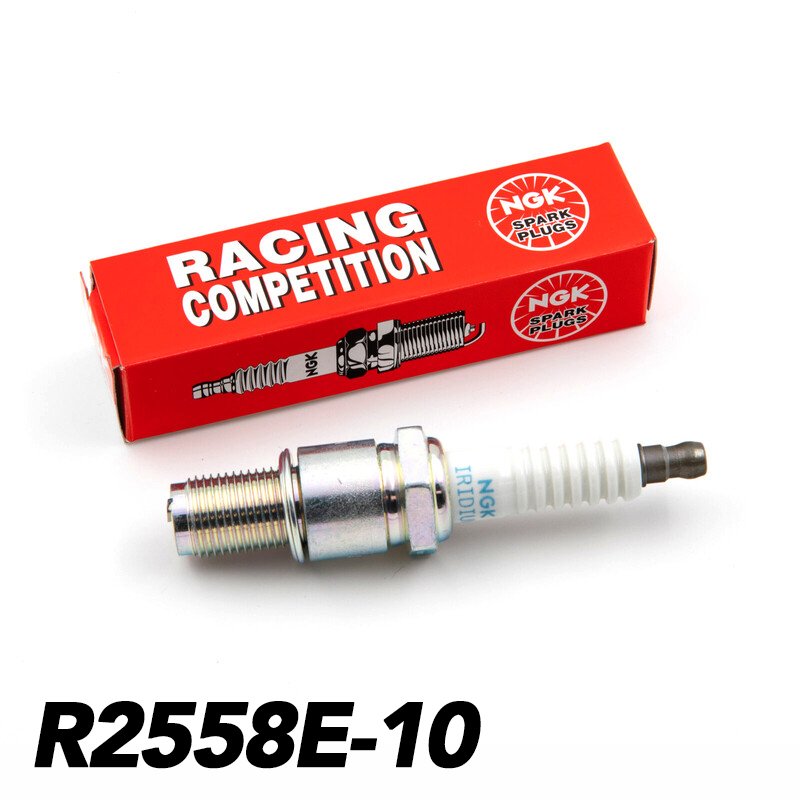 NGK Iridium Racing R2558E-10 Spark Plug (Toyota Yaris GR, GT86, GR86 / Subaru BRZ)