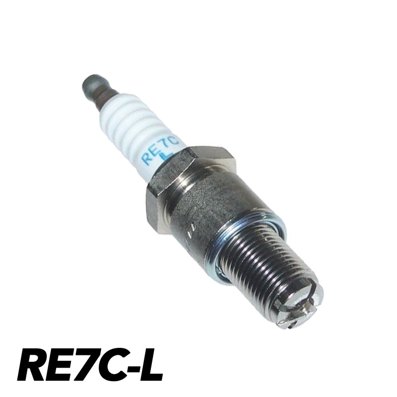 NGK Iridium Spark Plugs RE7C-L (Mazda RX-8, Leading)