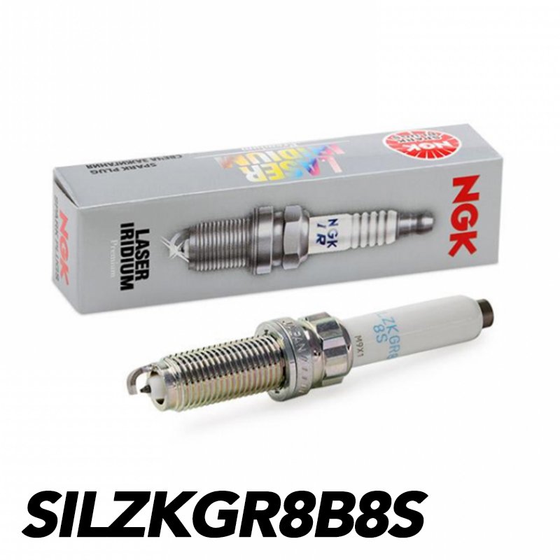 NGK Iridium Laser SILZKGR8B8S Spark Plug (Toyota Supra A90, BMW B58, Mini F56)