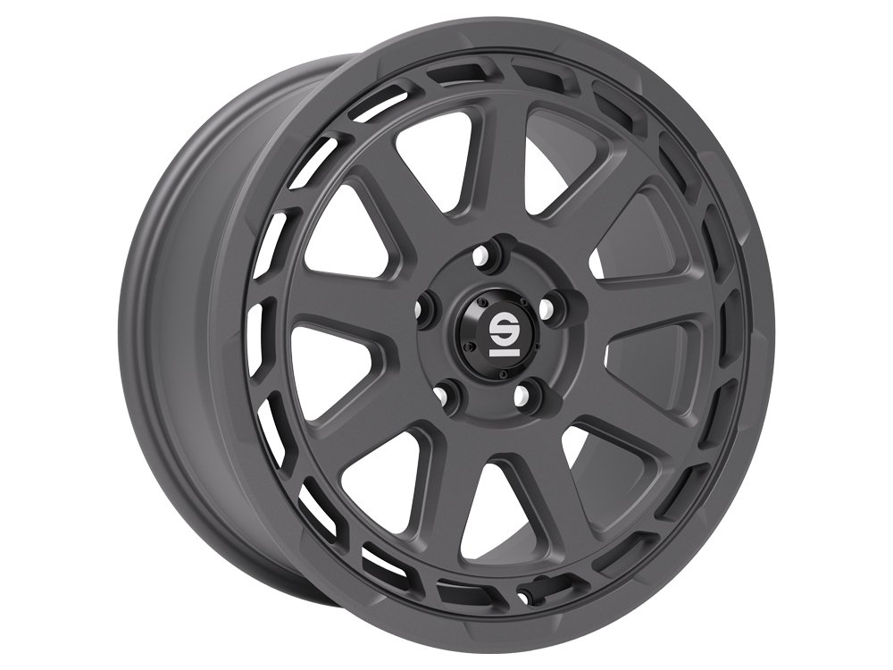 Sparco Gravel 18x8" 5x120 ET45, Matt Graphite