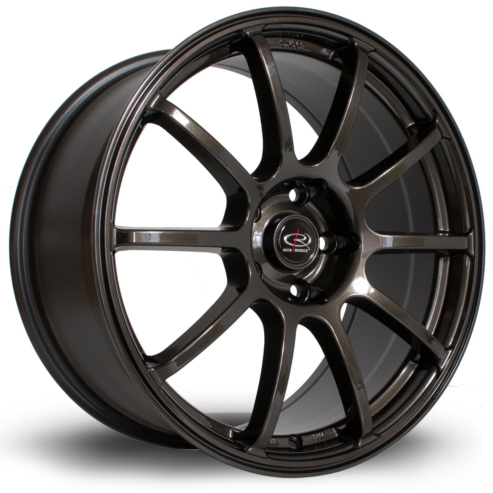 Rota Force 18x8.5" 5x100 ET48, Gunmetal