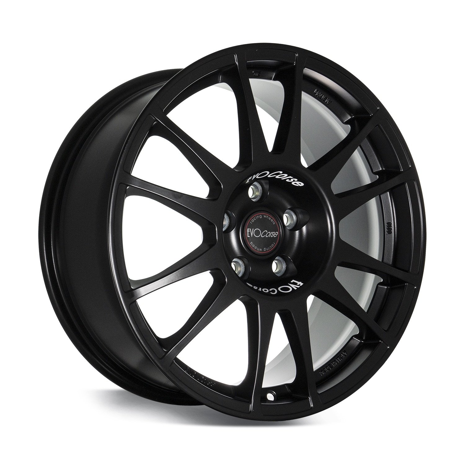 Evo Corse SanremoCorse 18x8" 5x120 ET23, Matt Black (Skoda Fabia R5 / Rally2)