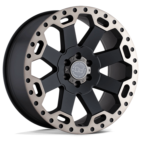 Black Rhino Warlord 18X8 5x120 ET35, Flat Black