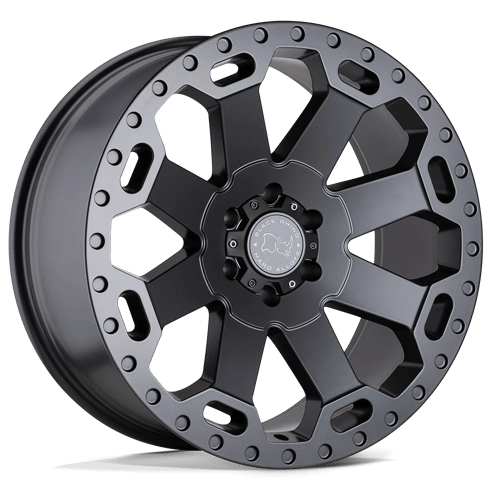 Black Rhino Warlord 18X8 6x139.7 ET35, Flat Gunmetal