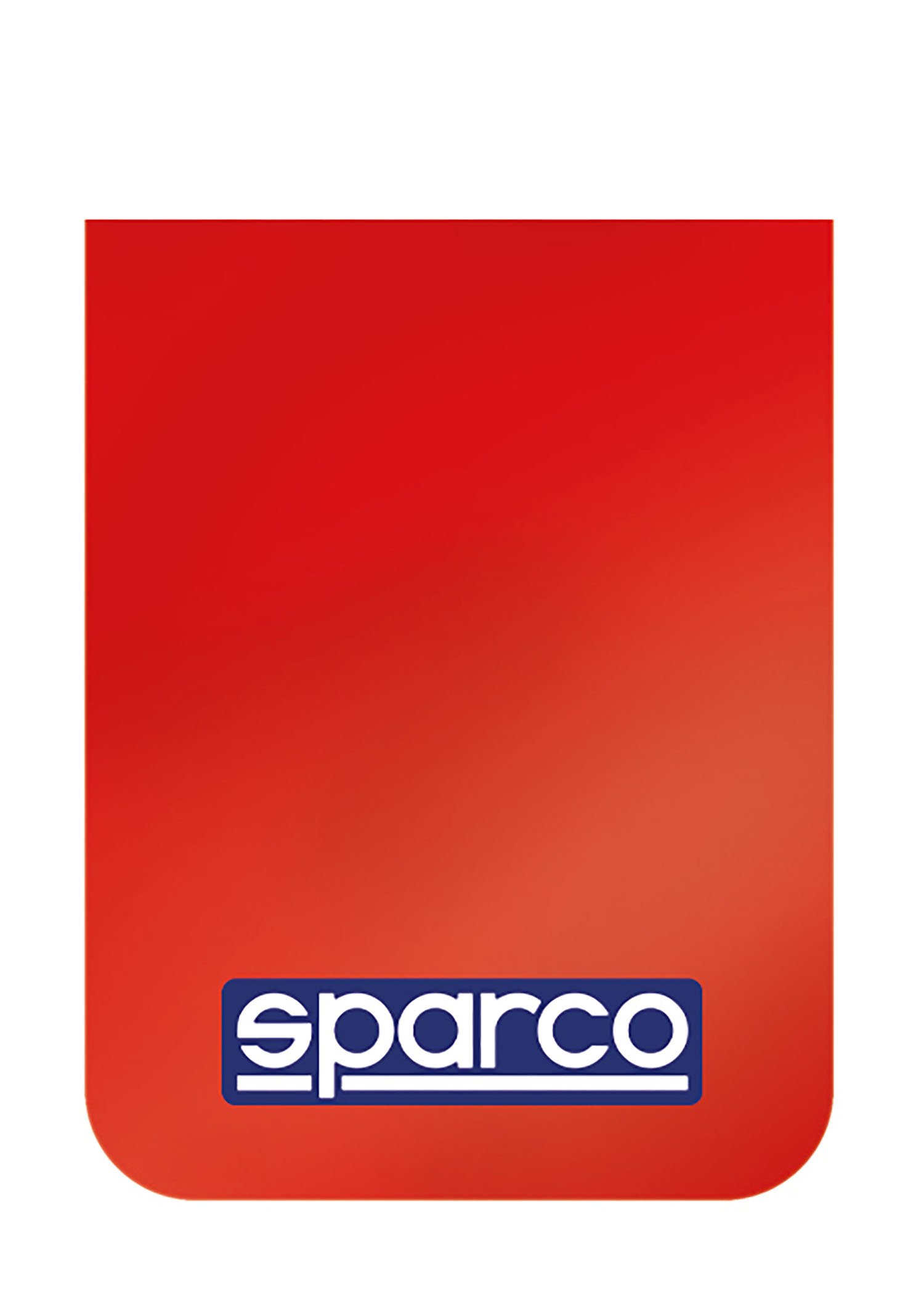 Sparco Red Mud Flaps (FIA)