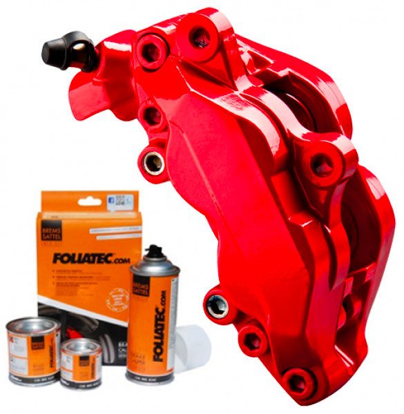 Foliatec Red Fluo "Neon Red" Brake Caliper Paint