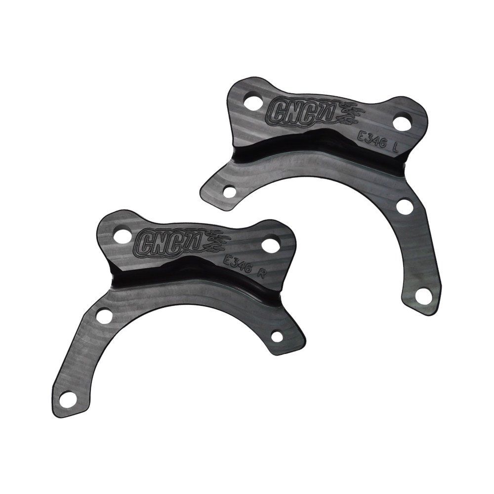 Extra Rear Calipers Bolt-In Adapters for BMW E46 (CNC71)