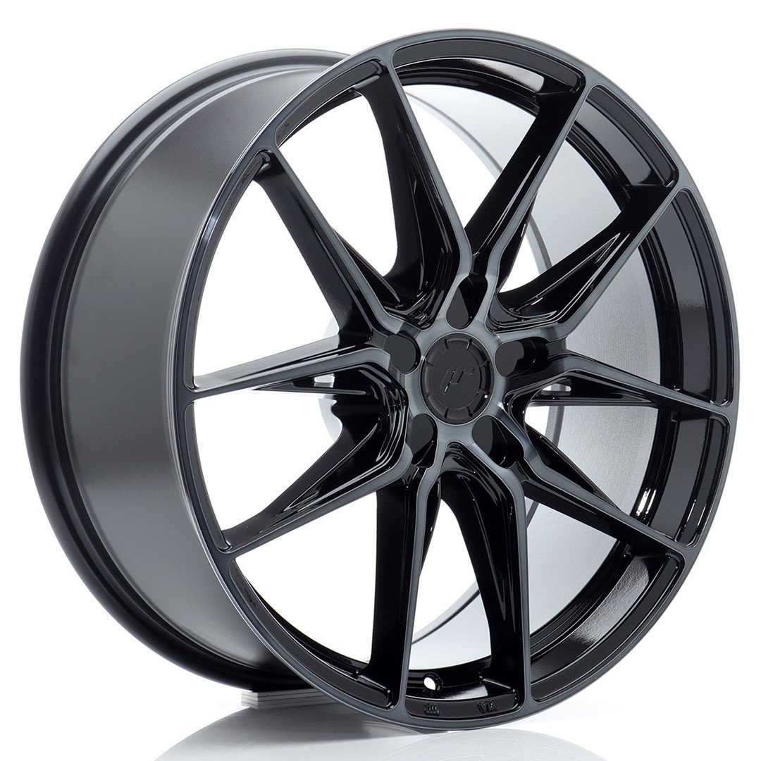 Japan Racing JR-44 19x8" (5 hole custom PCD) ET20-40, Gloss Black, Tinted Face
