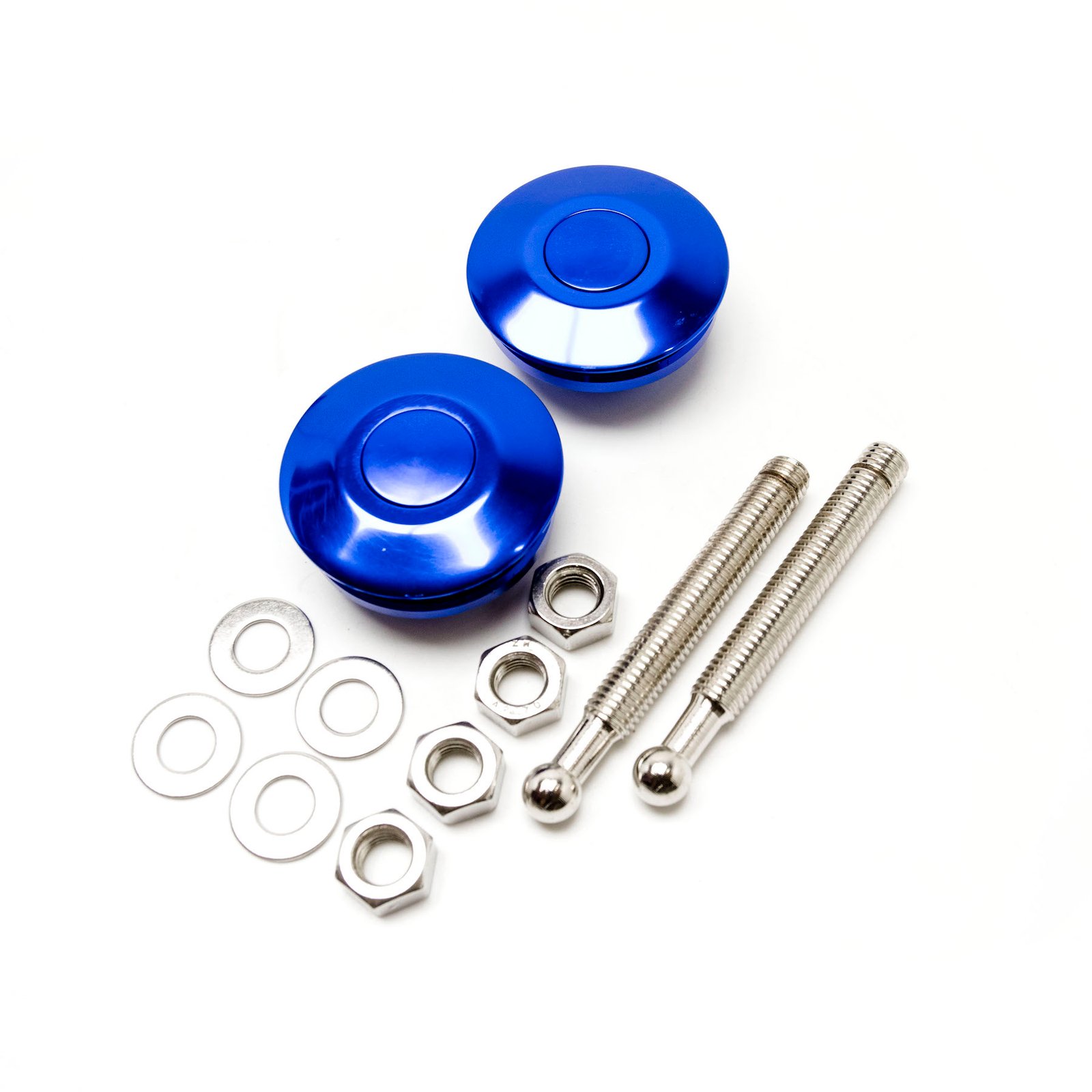 Quick Latch Type Fasteners - Bodywork Push Clips, Blue
