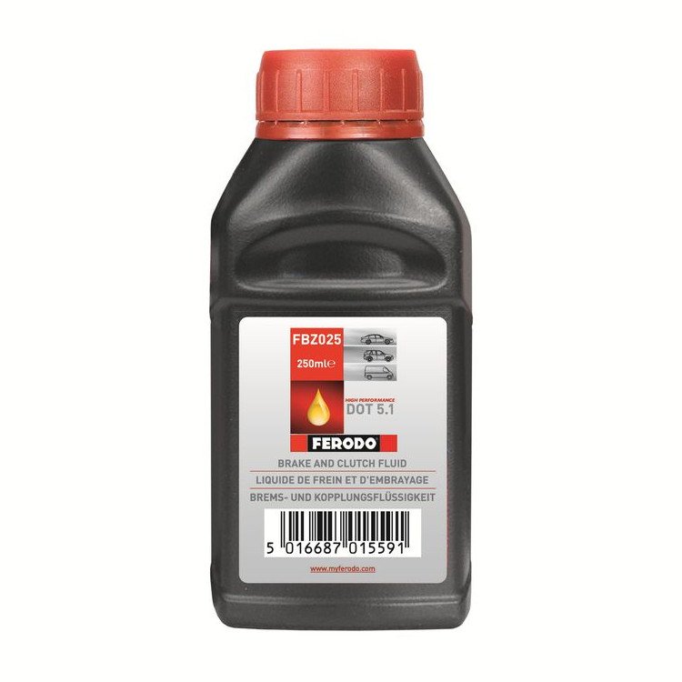 Ferodo DOT 5.1 FBZ025 Brake Fluid (250 mL)