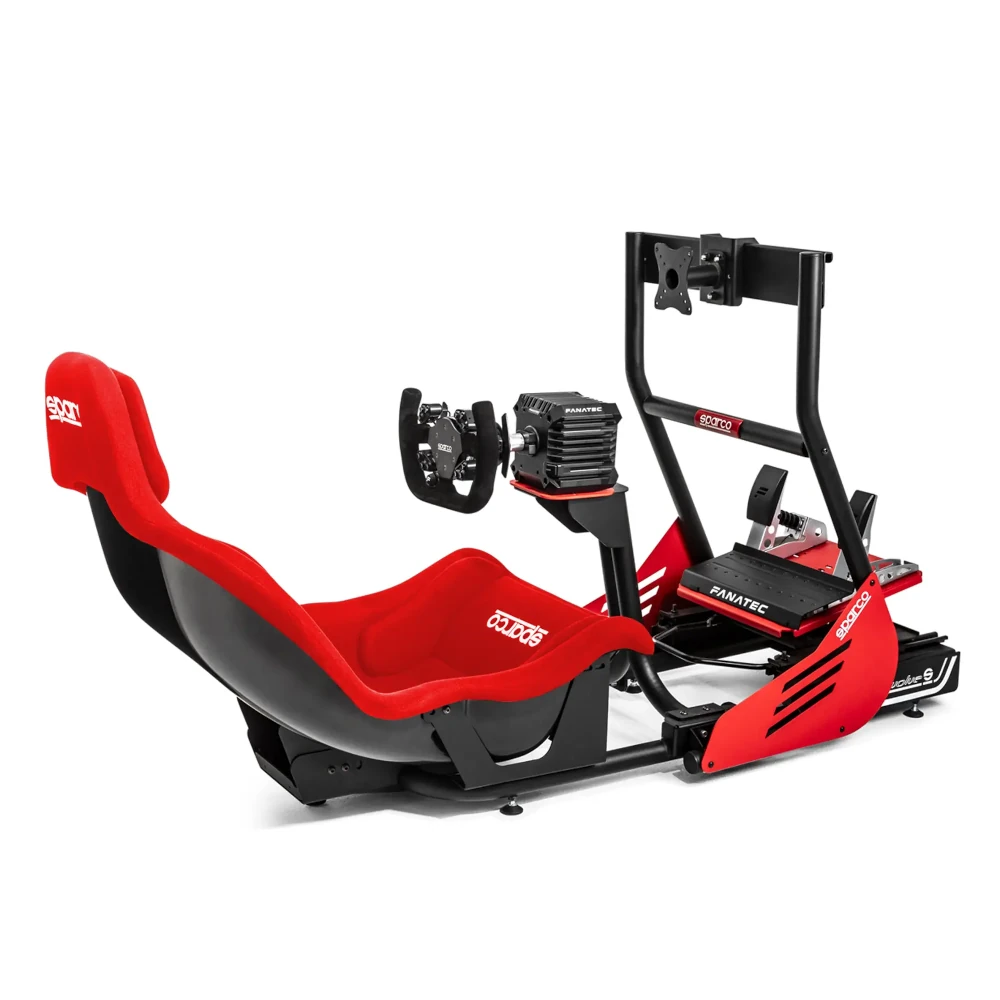 Sparco GP Rig I Sim Bundle - Red