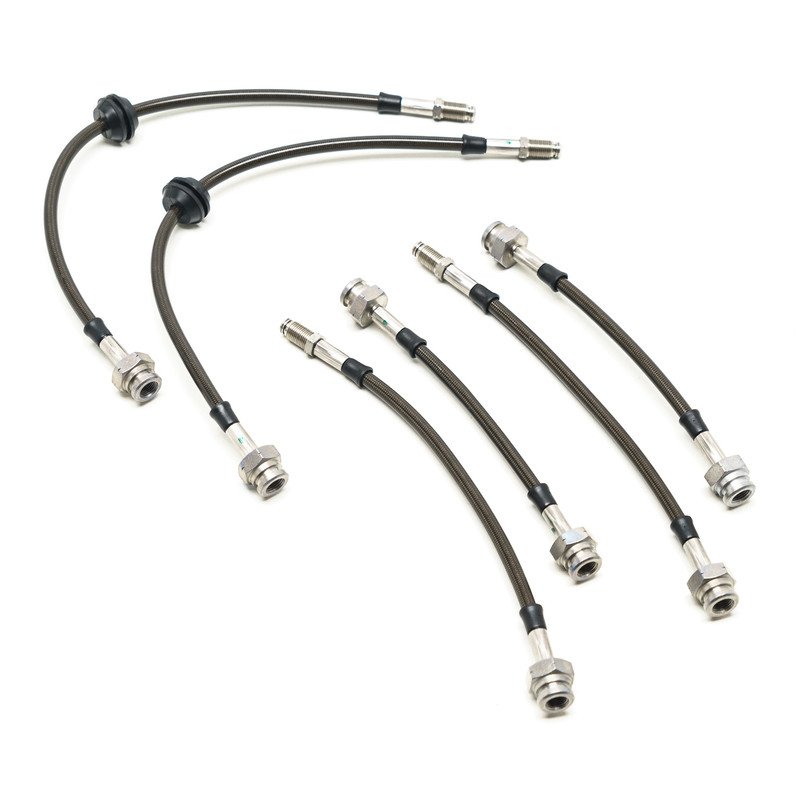 Goodridge Braided Brake Hoses for Suzuki Swift Sport ZC32 (11-17)