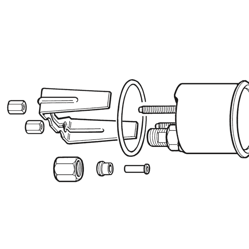 VDO Cockpit International Pressure Gauge (10 bar) - Ø 52 mm