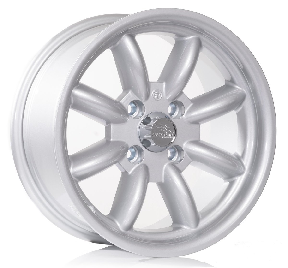 Compomotive ML 1582 15x8" 4x108 ET-12, Silver (Ford Group 4 - 63/78 mm)
