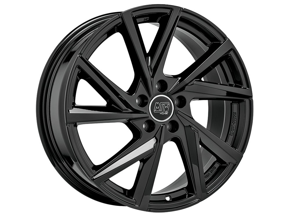 MSW 80-5 18x8" 5x112 ET39, Gloss Black