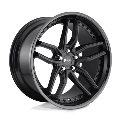 Niche M194 Methos 20X10 5x114.3 ET40, Gloss & Matte Black
